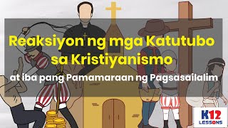 AP5Unit2 Aralin8- Reaksiyon ng mga Katutubo sa Kristiyanismo at iba pang Pamamaraan ng Pagsasailalim