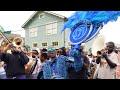 2023 pigeon town steppers second line enchanting new orleans parade with rhythmic finesse