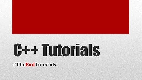 C++ Tutorial - 1: Introduction