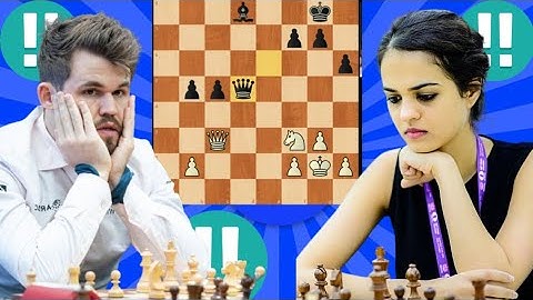 Upgrade Tania Sachdev vs Magnus Carlsen 40