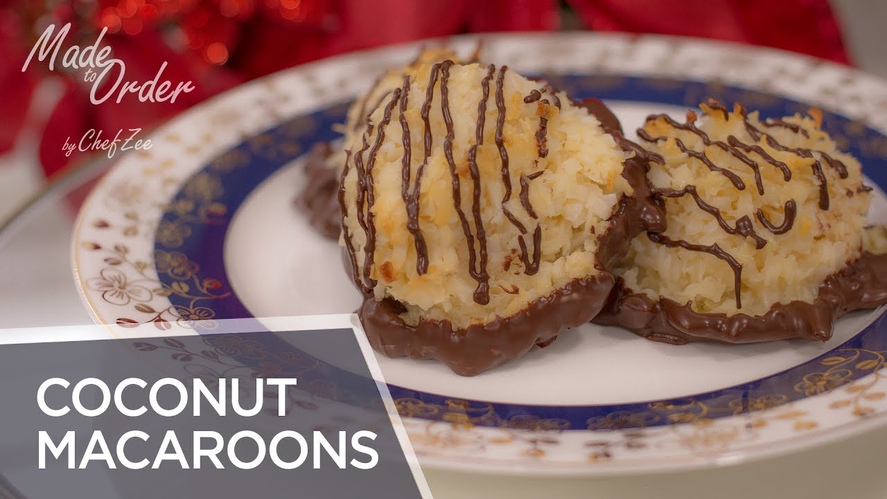 贄の町　CF返礼品　ココのレシピ 贄の町 CF返礼品 ココのレシピ Coconut Macaroons | Christmas Cookie