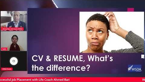 Writing a KILLER CV RESUME for Successful Job Placement  | Ahmed Bari | IYS-2022 | WSDA NZ