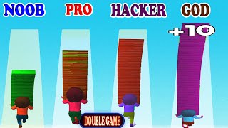 NOOBvsPROvsHACKERvsGOD in Shortcut Run vs Shortcut Runner 3D - Which game do you like? screenshot 1