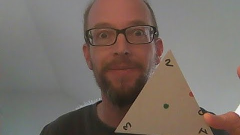 Group actions 1 - orbits on equilateral triangle