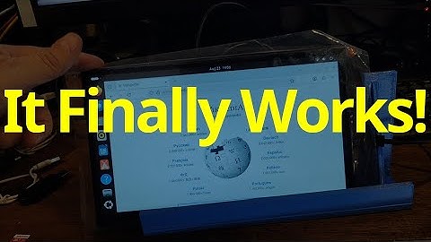 DIY Raspberry Pi Car Display – Touchscreen Working!