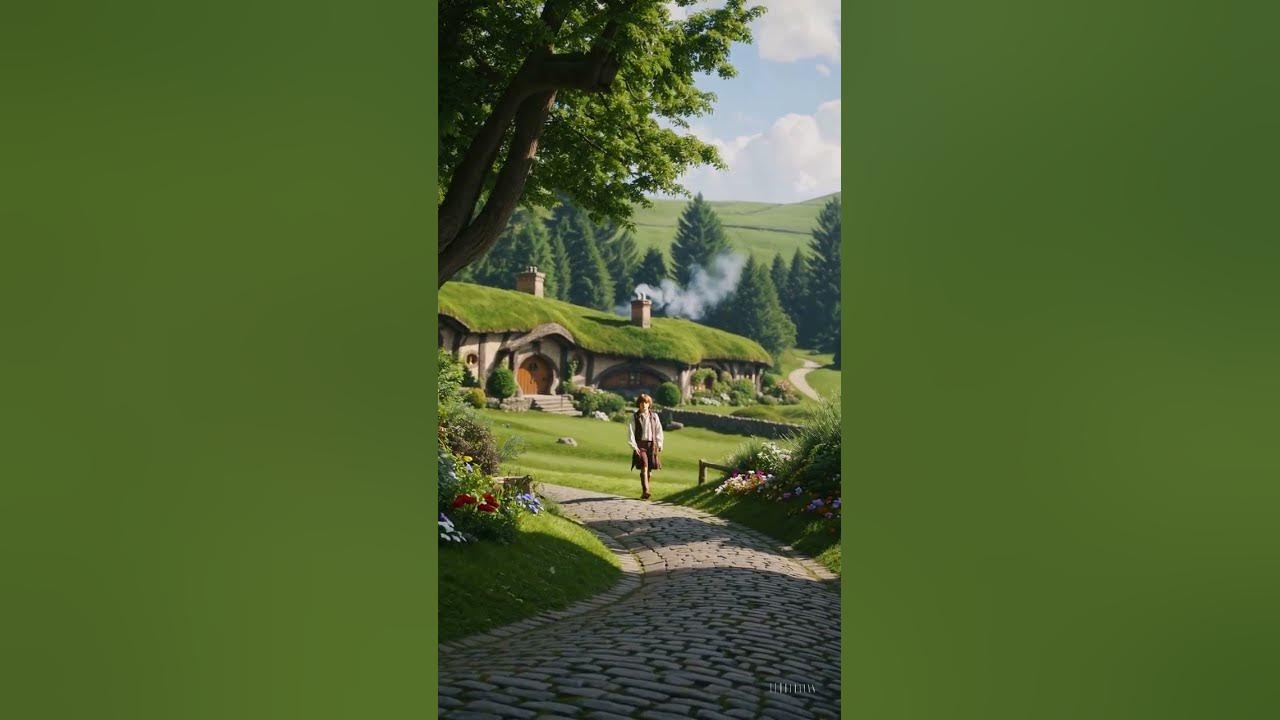 Welcome to the Shire – A Peaceful Hobbit Haven 🌼🏡