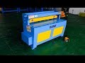 BLKMA Company Small Size electric plate cutting machine shearing machine