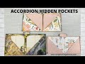 USING UP 12X12 PAPERS ~ ACCORDION HIDDEN JOURNALPOCKETS ~ INSPIRED BY NATASHA