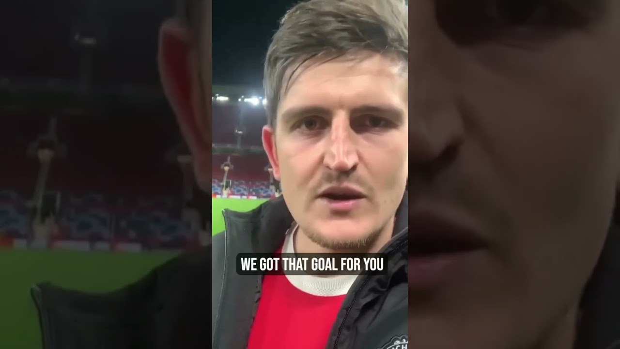 Harry Maguire's message to Manchester United fans 🙌