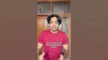 2 Smart Tricks to Remember History Dates Easily | CBSE Study Hack