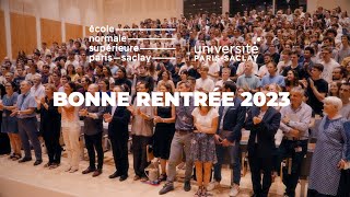 Rentrée 2023 à l'ENS Paris-Saclay