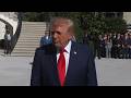 President Trump Gaggles with Press Upon Departure from the White House