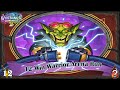 Is this the best dr boom card 12 win inventor boom warrior hearthstone arena run