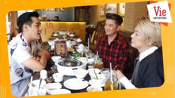 Đàm Vĩnh Vưng và Vũ Hà ăn chả cá Đế Vương cực khoái với Nguyên Khang