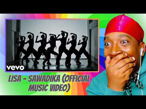 American Reacts To LISA - SaWaDiKa (Official Music Video)