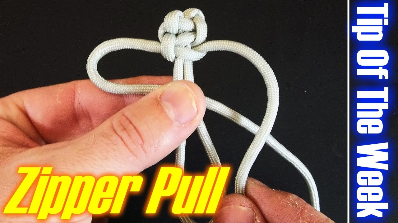 ▻Paracord Zipper Pull Knots  How To Make 4 Different Paracord Zipper Pull  Knots! 