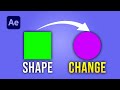 How to Turn a Square into a Circle in After Effects (Beginner Friendly)