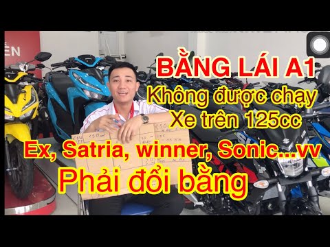 Video: Bạn có thể lái 6 xe tay ga khi có giấy phép lái xe hạng B từ 125 cc đến 500 cc