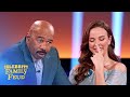 Steve Harvey tells Erika her answer is going on YouTube! | Celebrity Family Feud