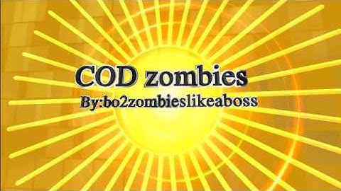 cod zombies uploaded from FliXpress.com