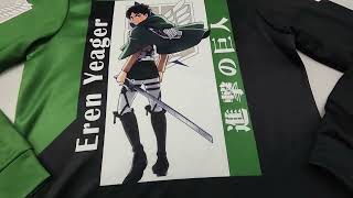 Gearotaku - Eren Yeager Sweatshirts Custom For AOT Fans