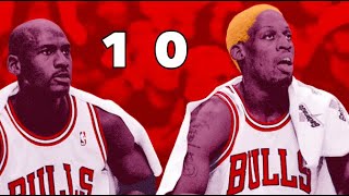 Dennis Rodman and Michael Jordan's Top 10 Plays As Teammates