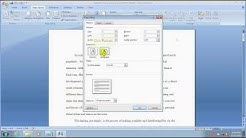 How To Set Page Setup In MS Word 2007 - Durasi: 1.29. 