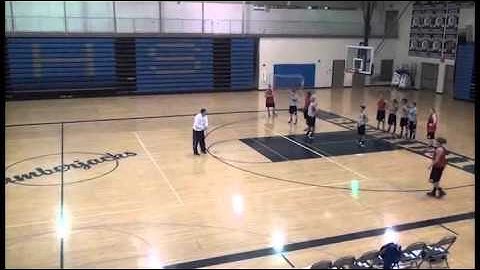 3 on 3 Teaching Man To Man Defense Into Transition Part 7 (McLean) www.coachmarket.net Video Youtube