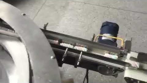 Cotton candy disk turntable packing system / Marshmallow packaging machine / marshmallow pack line