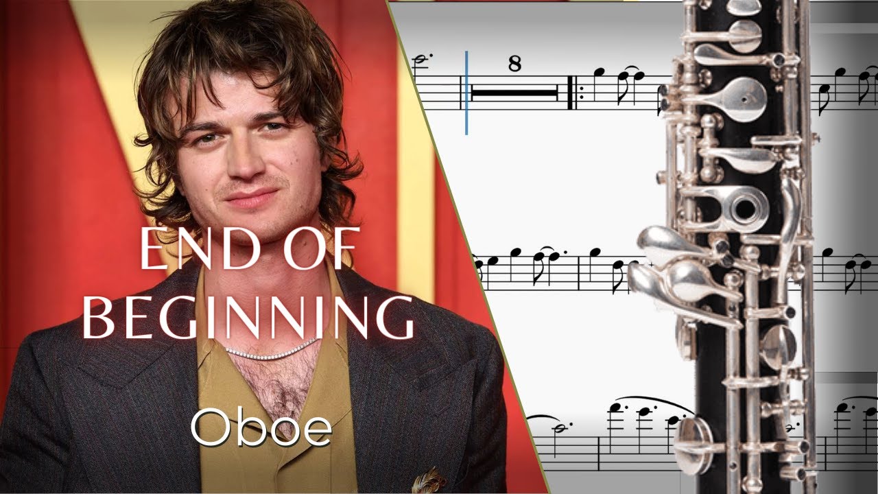 End of Beginning – Oboe Sheet Music | Djo (Scrolling Score)