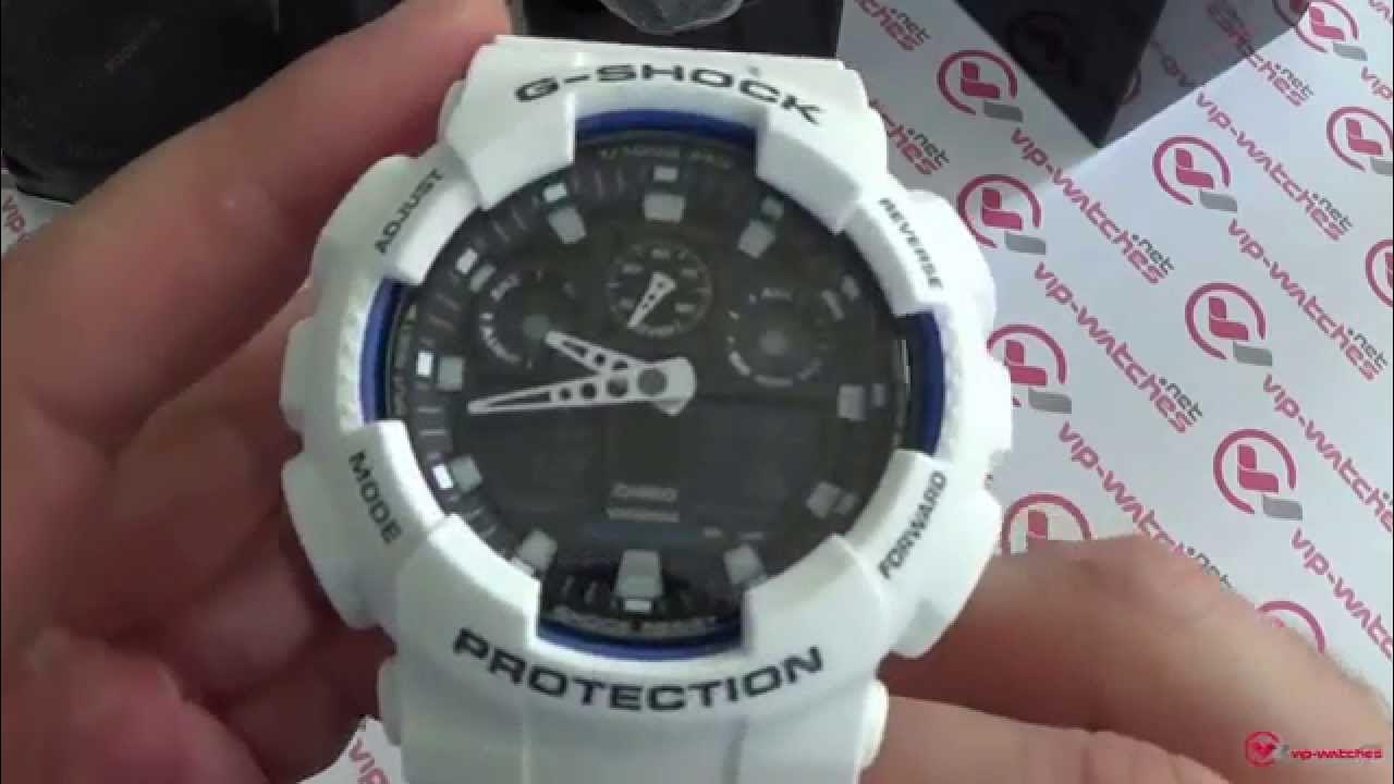 - G-Shock - Casio GA-100B-7AER YouTube