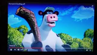 Barnyard Goofing off