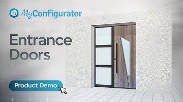 3D Configurator | Entrance Doors | MyConfigurator