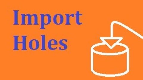Import Drill Holes