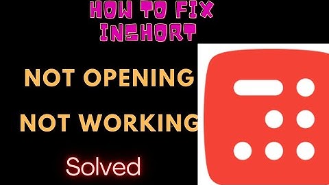 How To Fix Inshorts App Not Working | Inshorts Not Open Problem | FING 24
