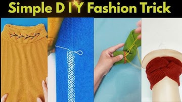 Super DIY Trick to Transform Old Clothes | Easy Fashion Hack You Must Try!