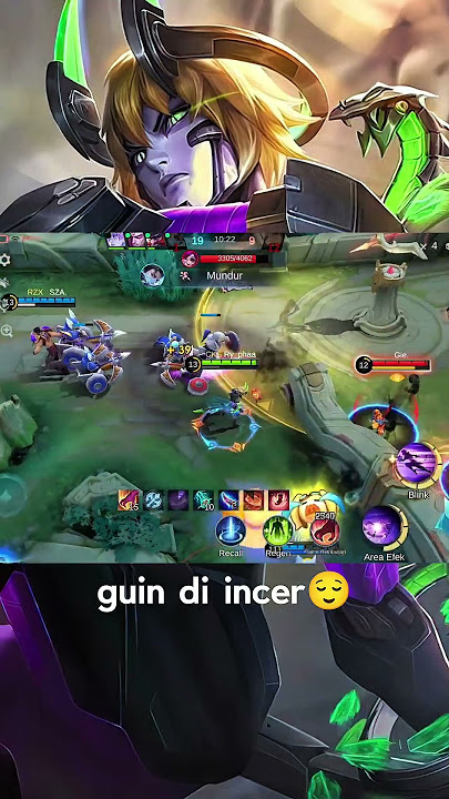 guin di incer😌#shortsfeed #mobilelegendsbangbang #dyrothgameplay
