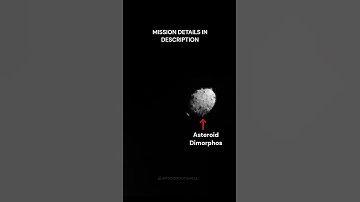 NASA crashed DART spacecraft into asteroid Dimorphos 😱 | #space #nasa #dart #asteroid #nasamission