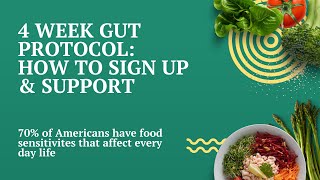 4 Week Gut Protocol - How to Sign Up & Get Support