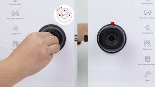LNDU D500 Smart Door Lock Factory Reset Tutorial