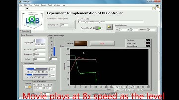 OpenLABBox Water Level Experiment with LabVIEW