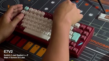 E7V2 + JWK Epsilon Switch sound test