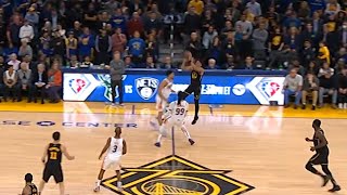 Jordan Poole Tries to TIE the Game with a HALF COURT SHOT with 4 Secs Left vs Suns - Mar 30, 2022