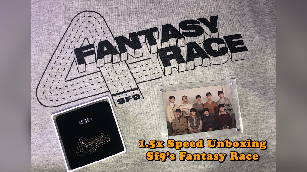 WITHDRAMA PRE ORDERED SF9 FANTASY RACE GOODIES 🥰🥰🥰