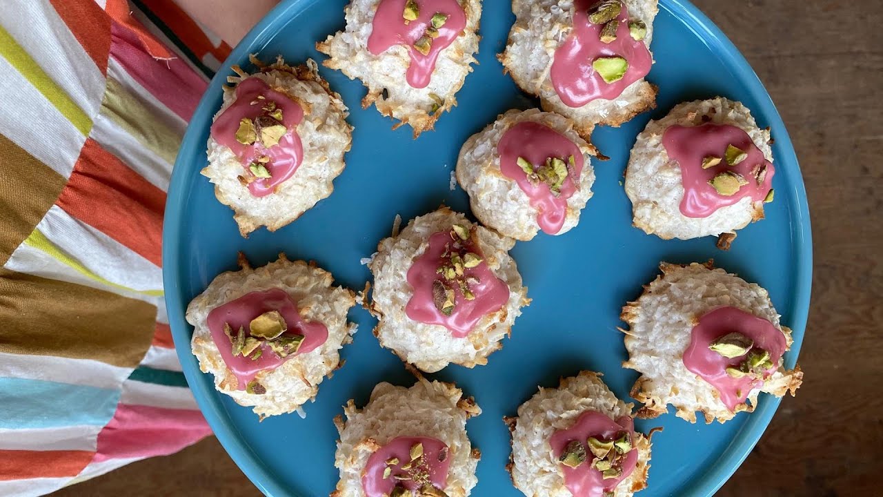 How To Make Coconut Macaroons Nests With Flavors Inspired By The Middle East | Molly Yeh | Rachael Ray Show