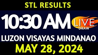 Stl Result Today 10:30 am draw May 28, 2024 Tuesday Luzon Visayas and Mindanao Area LIVE