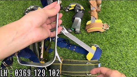 Guốc trèo cây, cựa trèo cây, dụng cụ hỗ trợ trèo cây | dây đai an toàn giá chỉ 150k | 0369129102