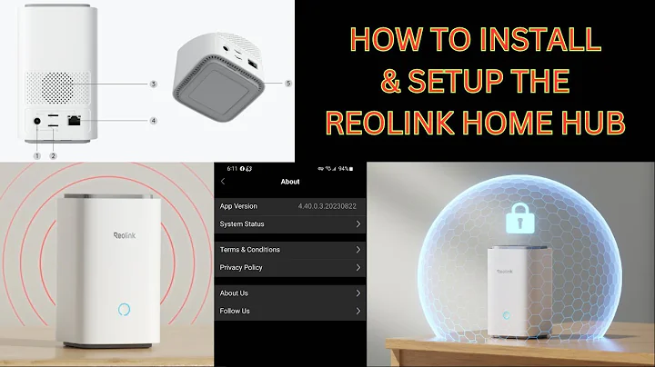How To Setup Reolink Home Hub