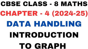 Pie Chart l Pictograph l Bar Graph l Chapter 4 l Data Handling l Class 8th Maths l NEW NCERT 2024-25