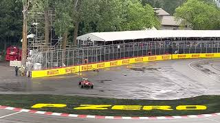 2023 Canadian Grand Prix - Carlos Sainz’s crash in FP3